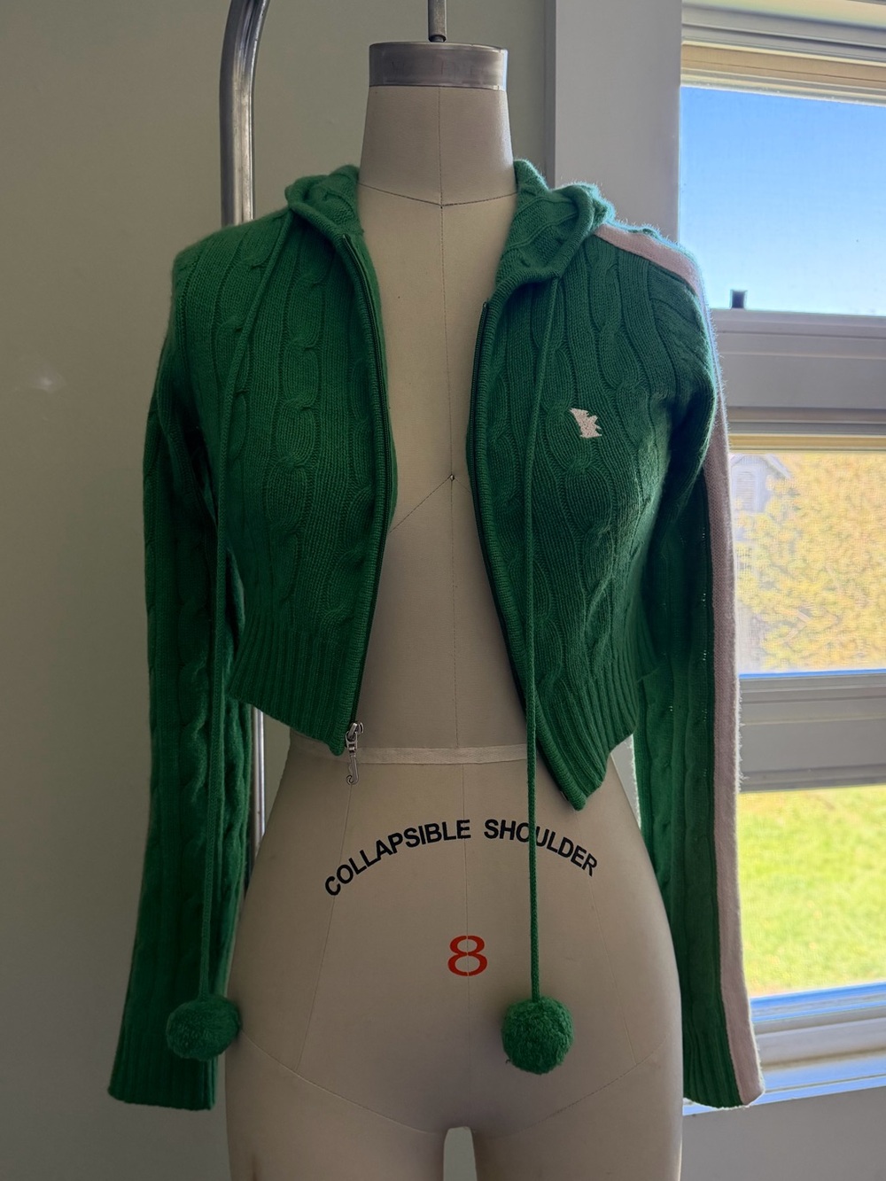 Juicy Couture Green cashmere cardigan
